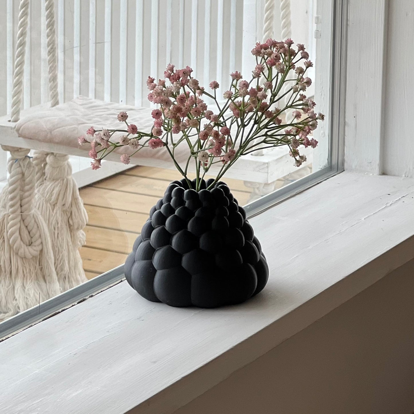 Berrybloom bubble vase