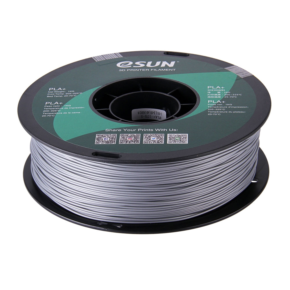 eSUN PLA+ 1.75mm 1kg - Silver
