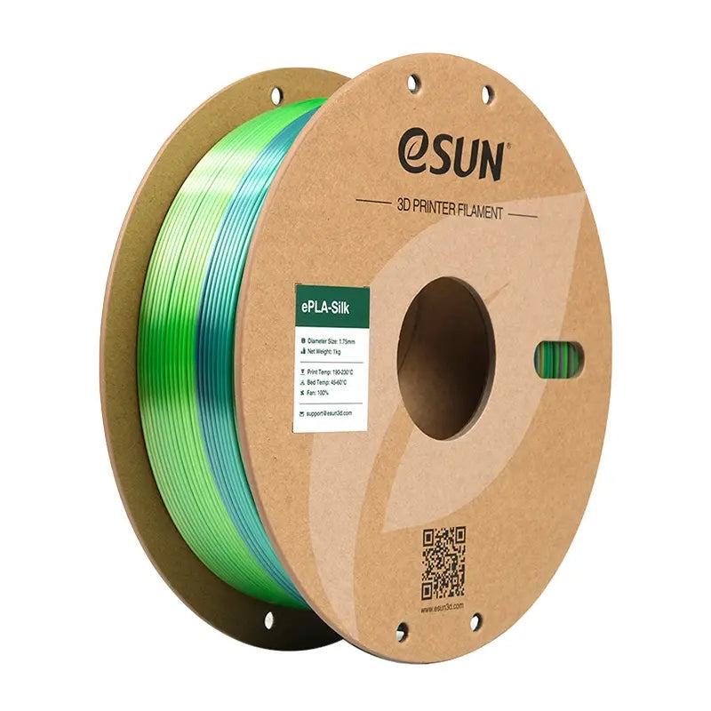 eSUN PLA-Silk Rainbow 1.75mm 1kg Forest