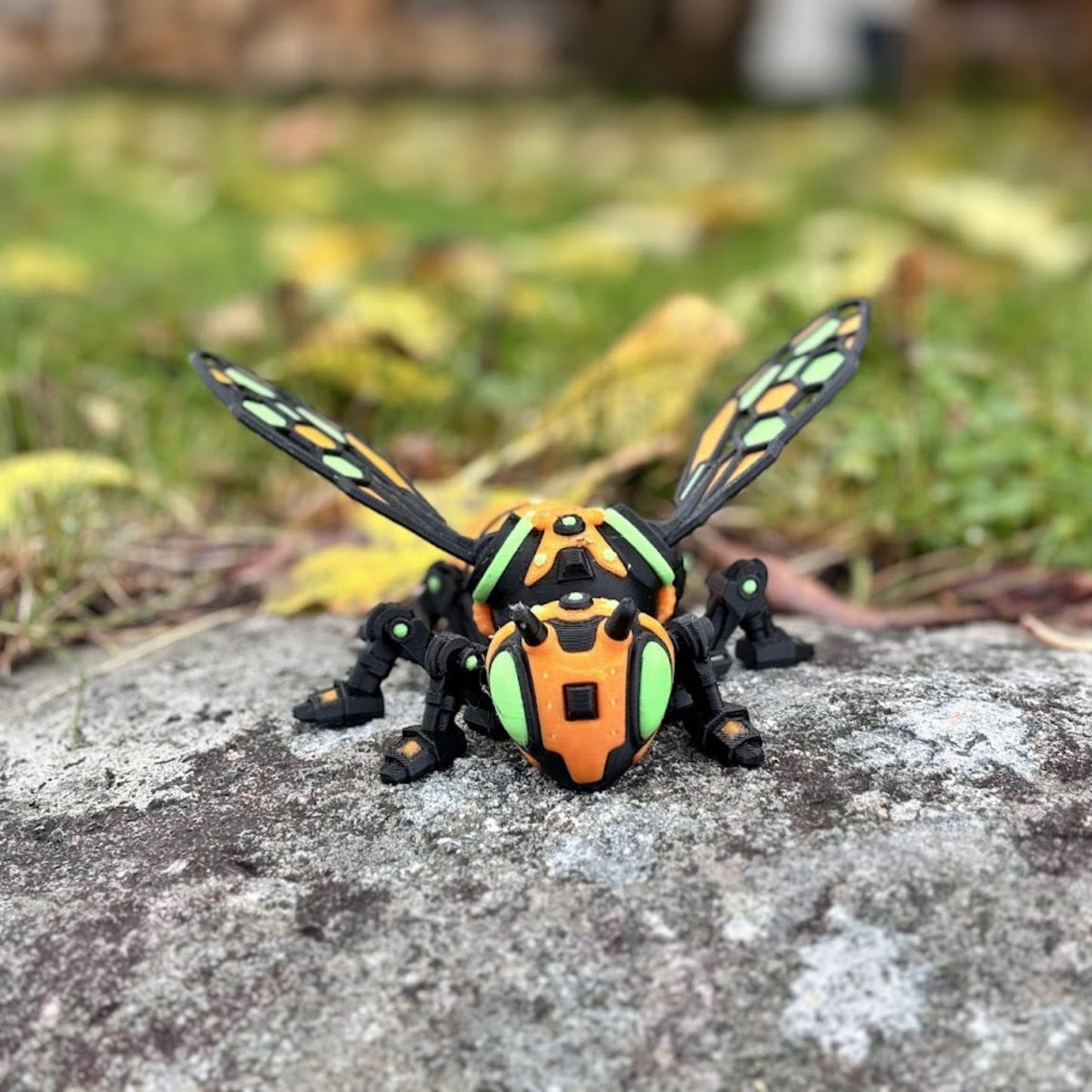 Dragonfly-3D-produkt-dekorasjon-leke