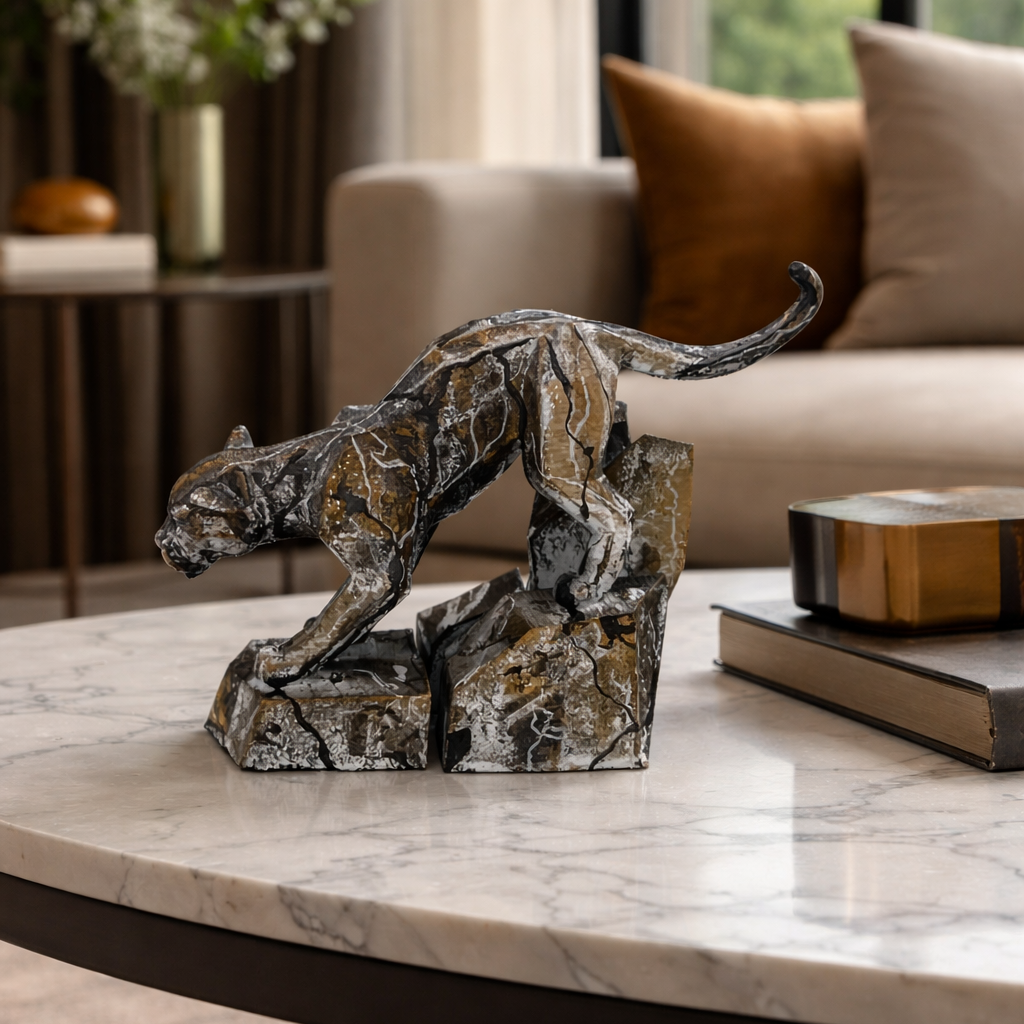 Panter skulptur