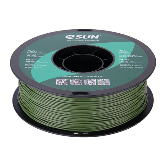 eSUN PLA+ 1.75mm 1kg - Olive Green