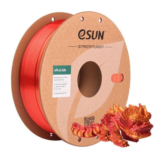 eSUN PLA-Silk Rainbow 1.75mm 1kg - Scorching Sun