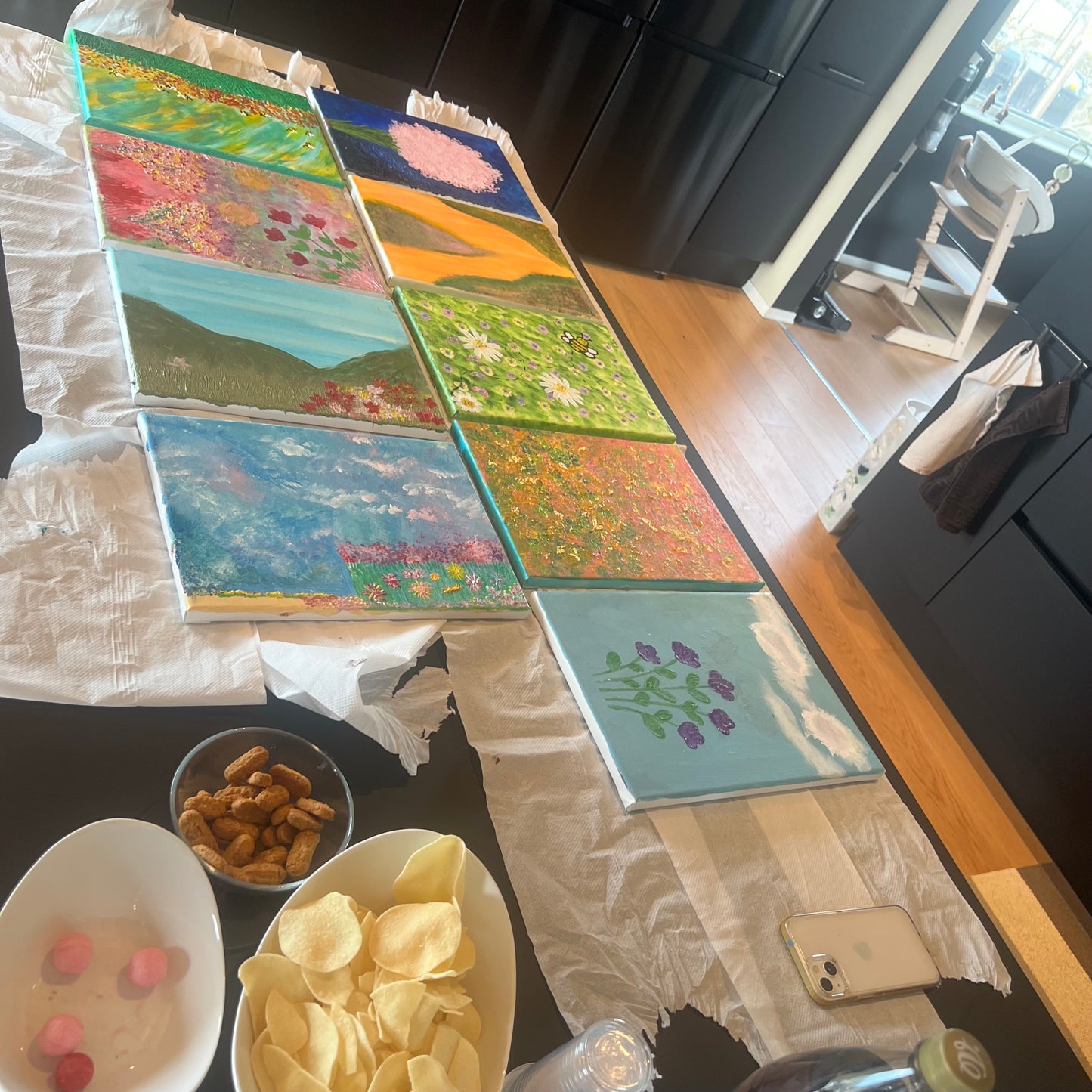 Paint'n Sip Kurs - Kreativ Kveld med Venner
