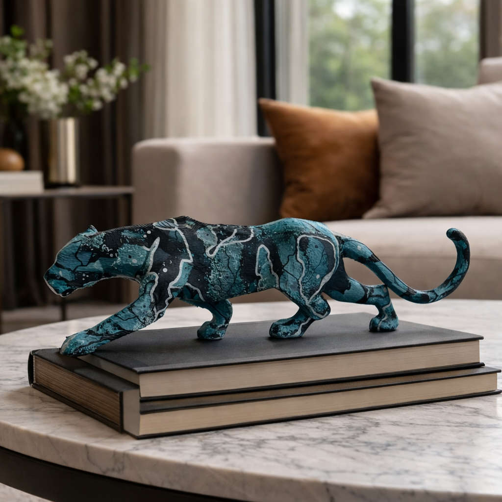 Panter skulptur