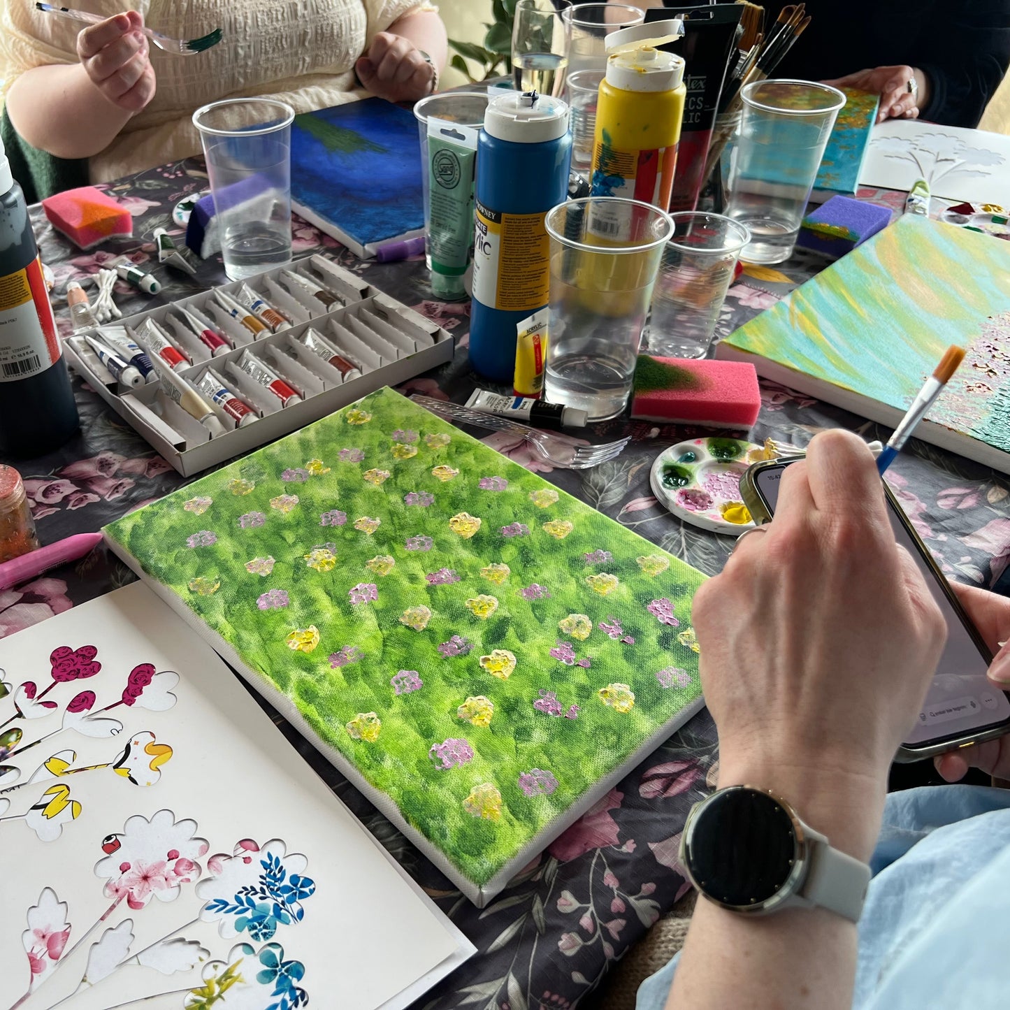 Paint'n Sip Kurs - Kreativ Kveld med Venner