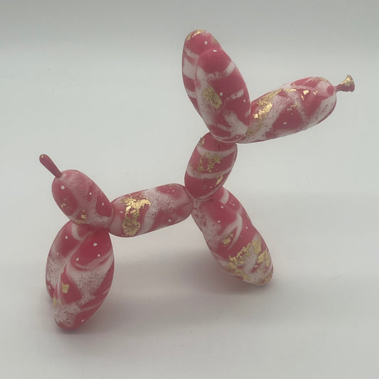 Håndmalt ballonghund