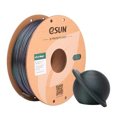 eSUN PLA-Magic 1.75mm 1kg - Dark Twinkling Green