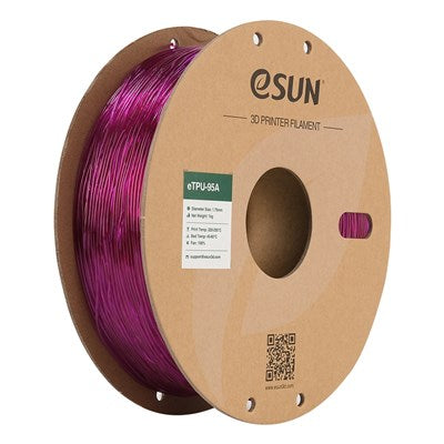 TPU filament – Transparent Purple