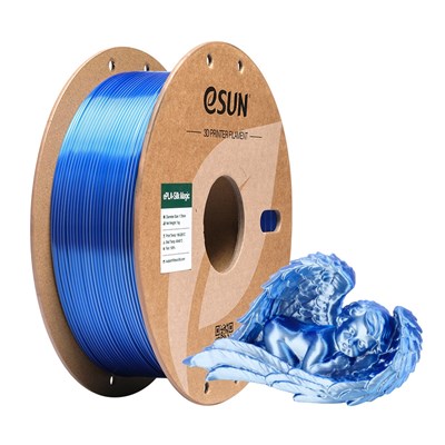 PLA filament – Blue Silver